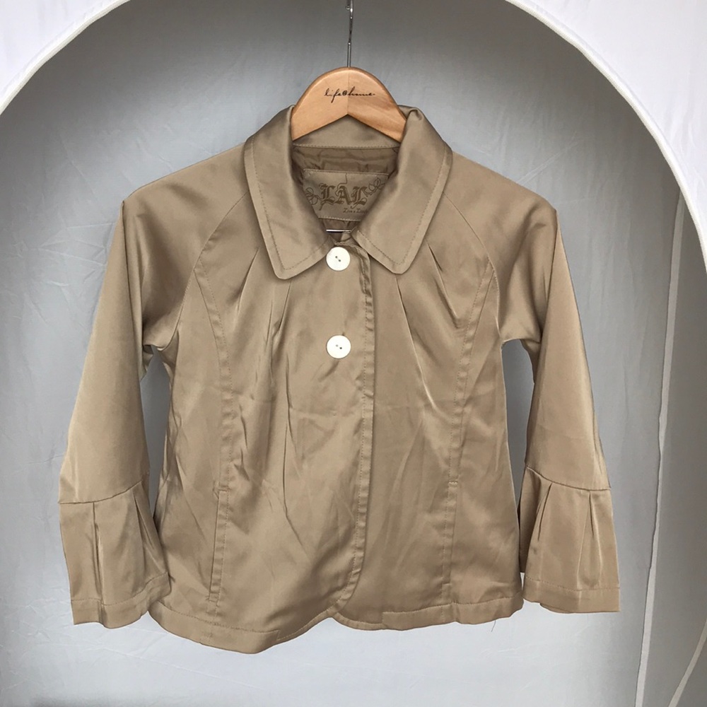 Raincoat material short jacket